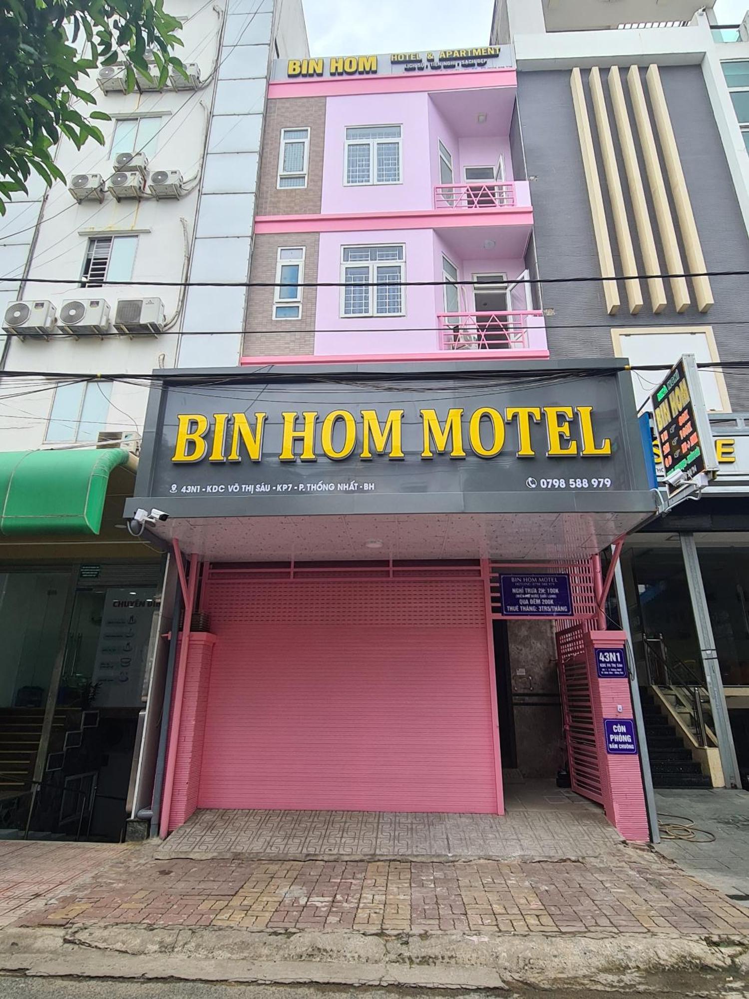 ביין הואה Bin Hom Motel מראה חיצוני תמונה